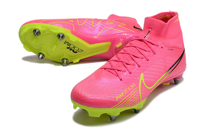 Chuteira Campo Nike Air Zoom Mercurial Superfly 9 SG - Trava Mista Elite + Brindes Exclusivos