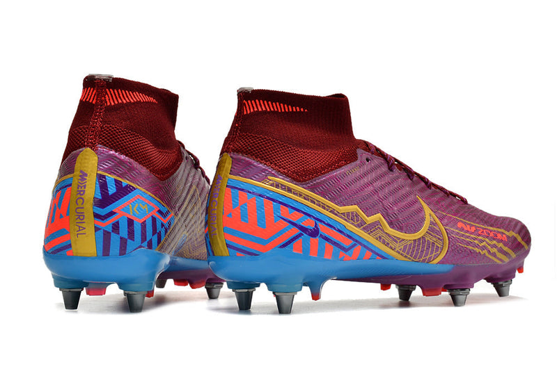 Chuteira Campo Nike Air Zoom Mercurial Superfly 9 SG - Trava Mista Elite + Brindes Exclusivos