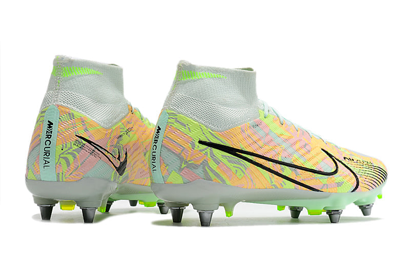 Chuteira Campo Nike Air Zoom Mercurial Superfly 9 SG - Trava Mista Elite + Brindes Exclusivos